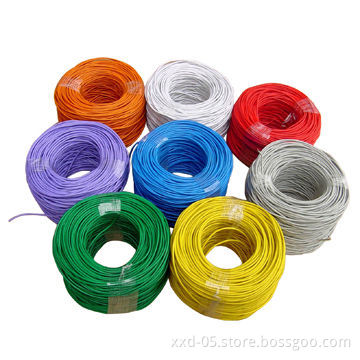 XXD Cat5e LAN Cable with 24, 26, 28AWG in Accordance with UL Past Fluke Test Ethernet System